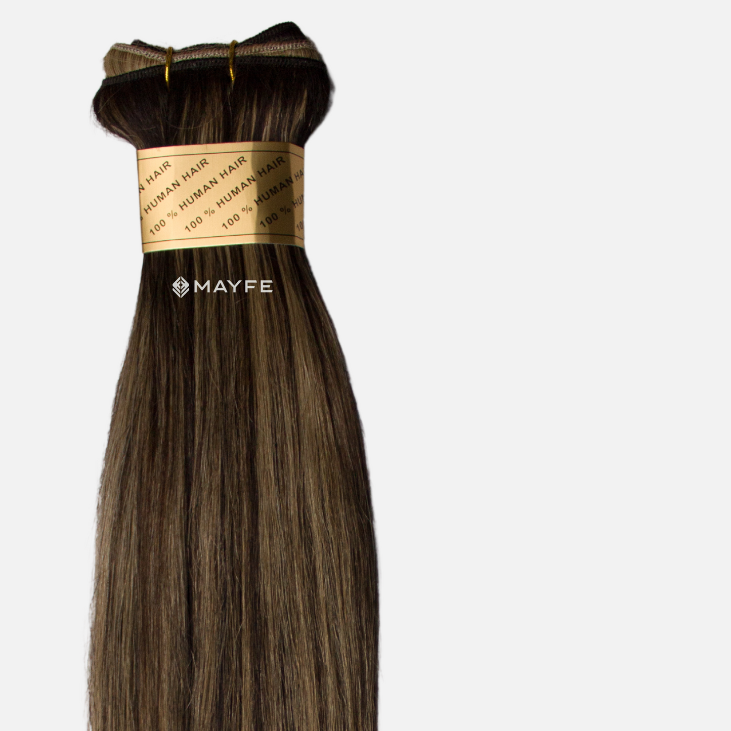 Extensión de cabello 100% natural tono #2/613