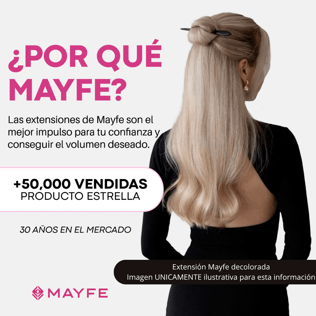 Extensiones Clip Cabello 100% Humano - Fácil Aplicación en Casa - Set 5 Cortinas 100g