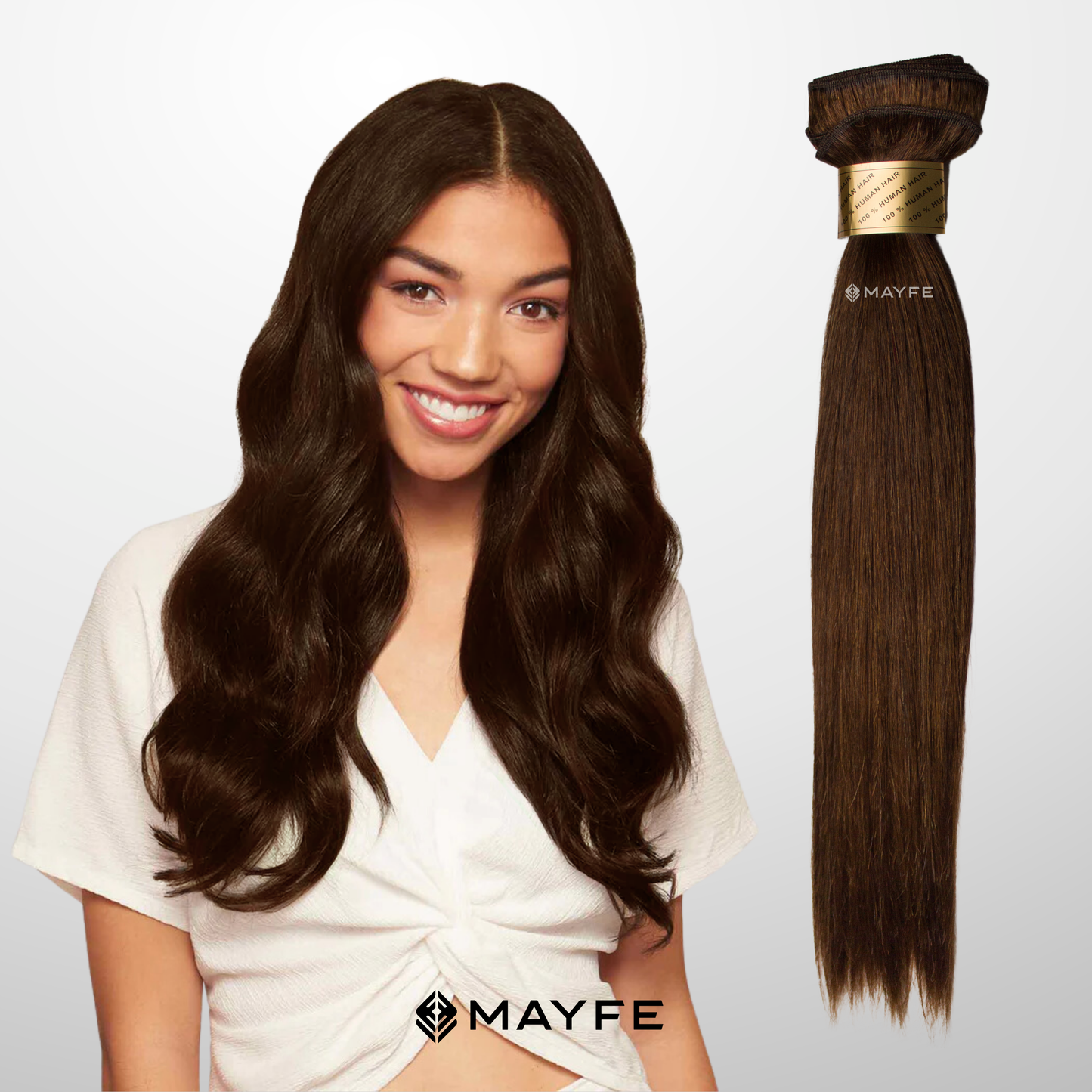 Extensión de cabello 100% natural tono #05