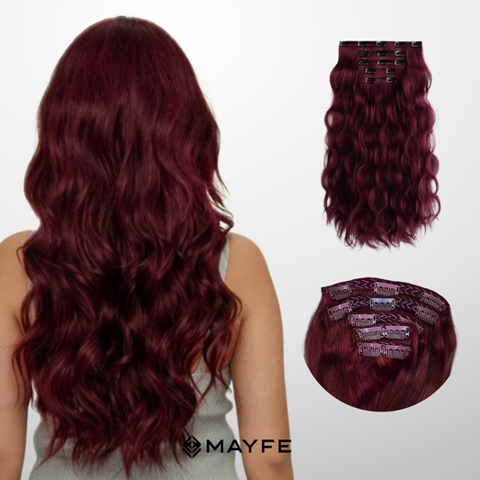 Extensión Clip 100g Rojo Caoba Oscuro #37