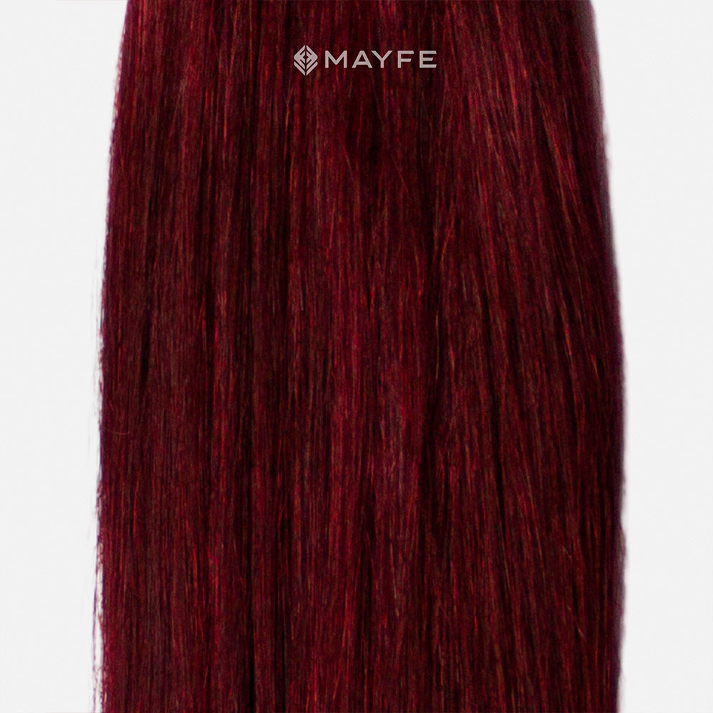 Extensión Clip 100g Rojo Caoba Oscuro #37