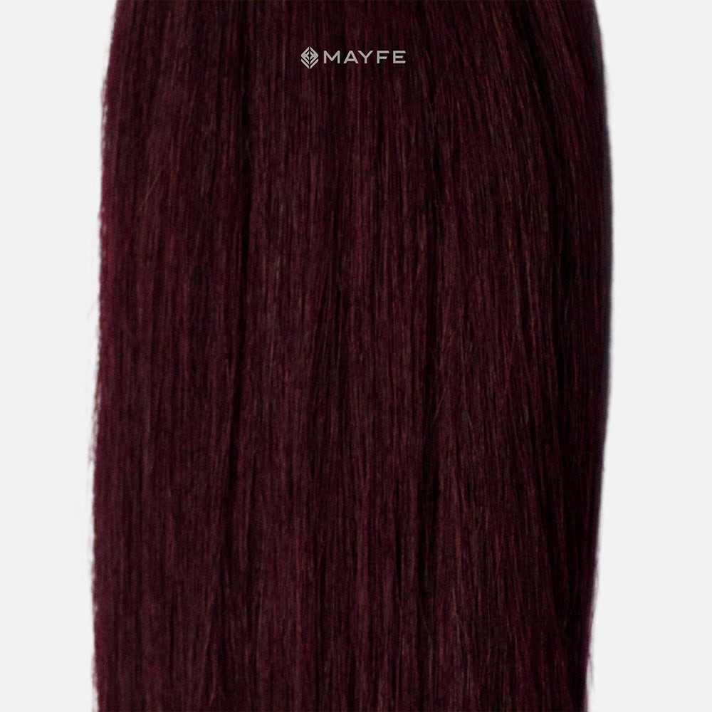Extensión Clip 100g Rojo vino oscuro #99