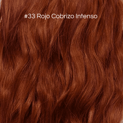 Extensión Clip 100g Rojo Cobrizo Intenso #33
