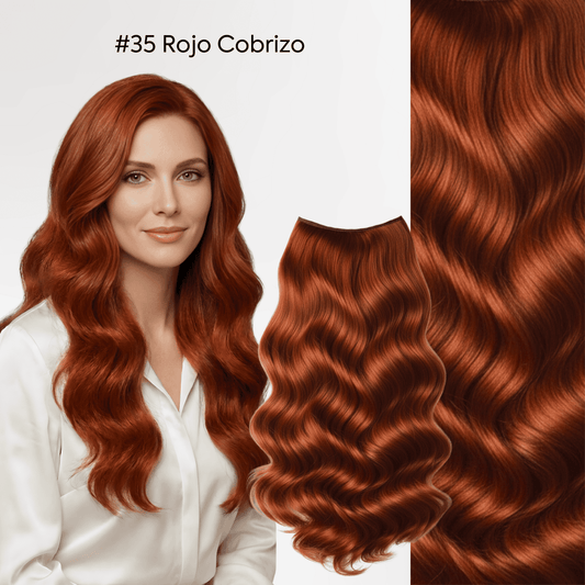 Extensión Clip 100g Rojo Cobrizo #35