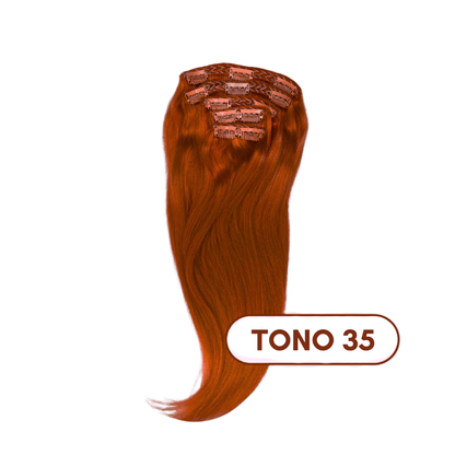 Extensión Clip 100g Rojo Cobrizo #35