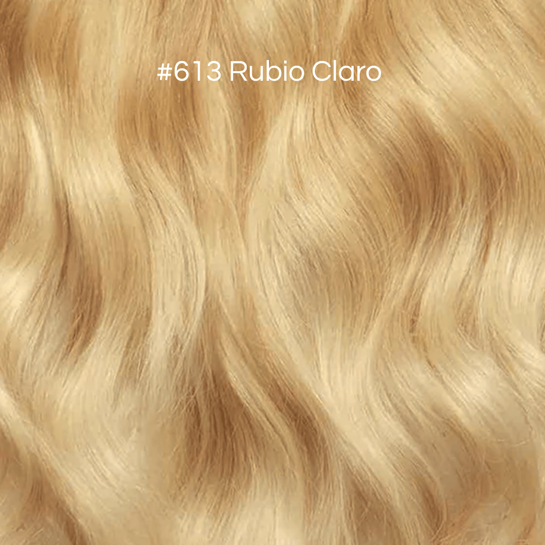Extensión Clip 100g  Rubio Claro #613