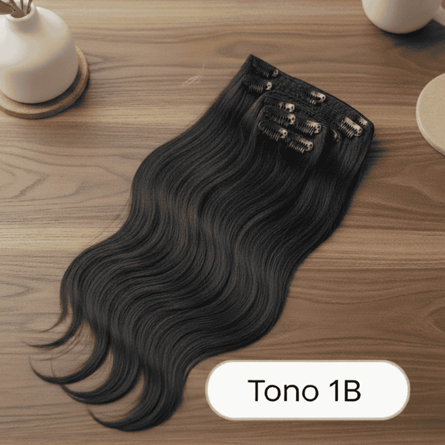 Extensión Clip 100g Negro natural #1B