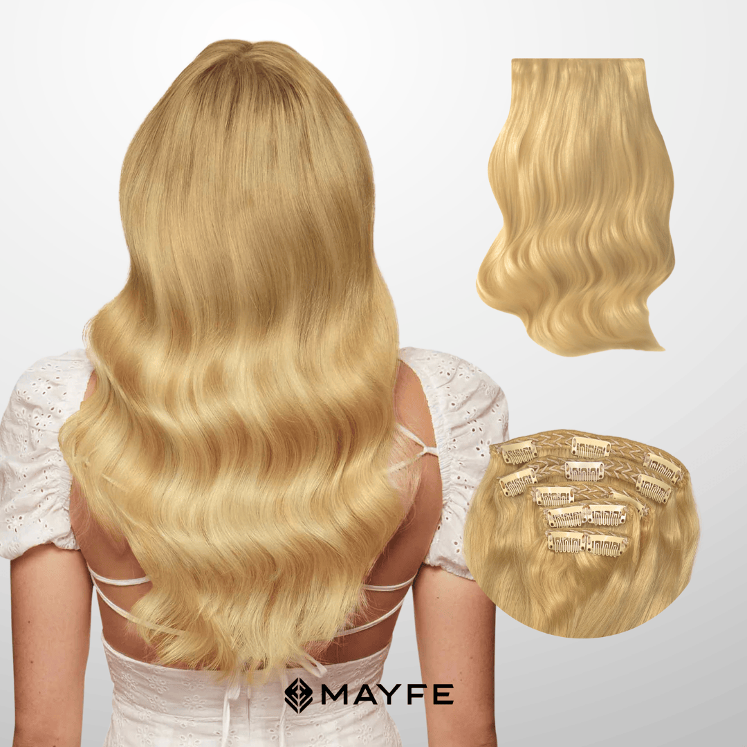 Extensión Clip 100g Rubio Extra Claro #60