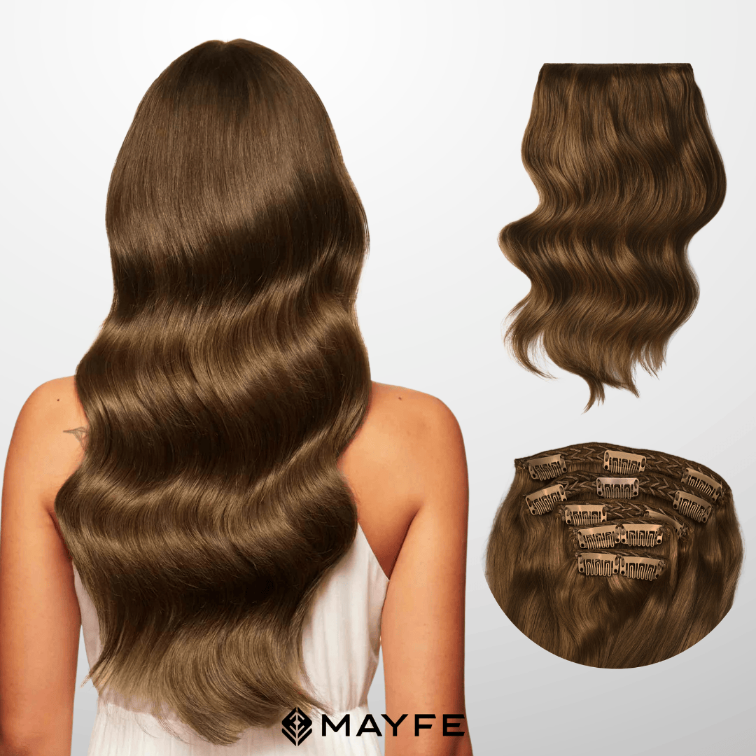 Extensión Clip 200g Castaño Rubio 