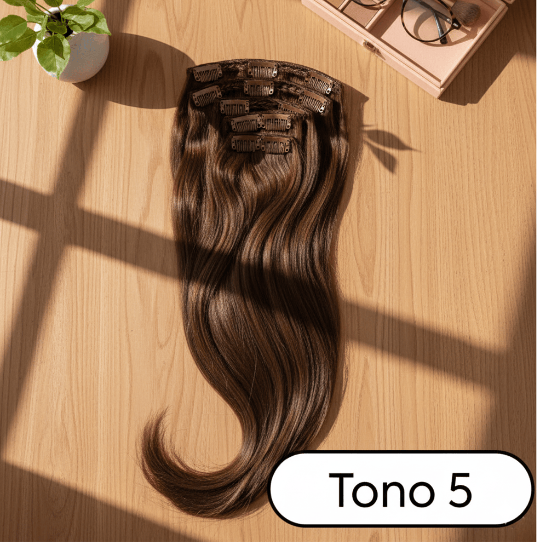 Extensión Clip 100g Castaño Chocolate Claro #05