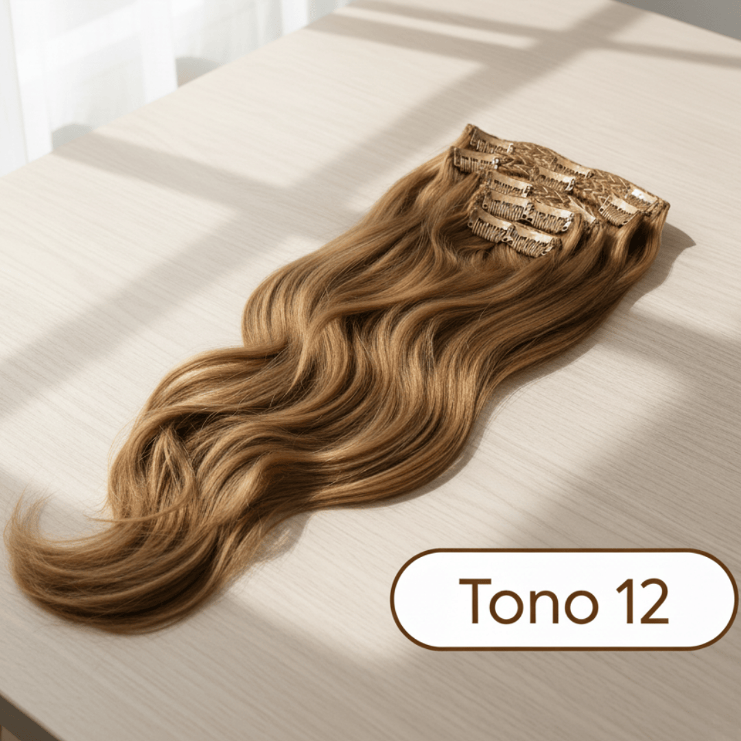 Extensión Clip 100g Rubio Arena #12