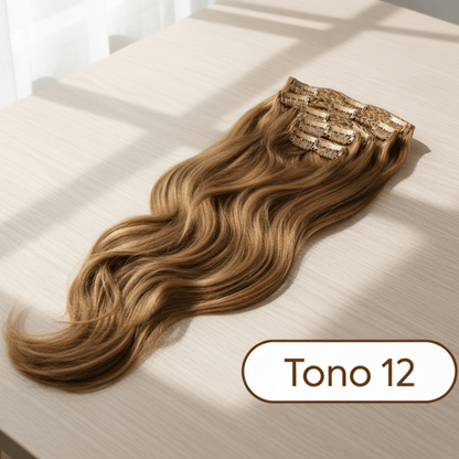 Extensión Clip 100g Rubio Arena #12
