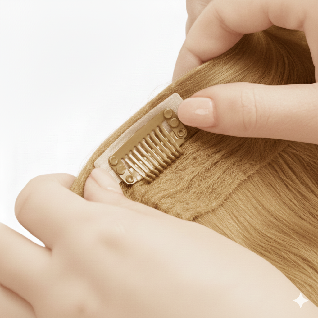 Más volumen mismo largo - Clip Cabello 100% Humano 100g