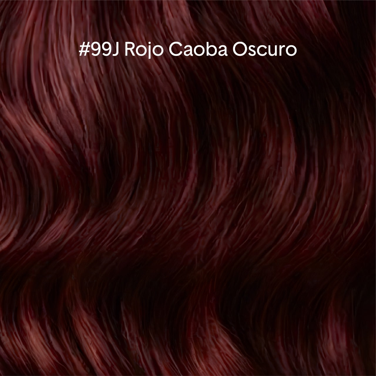 Más Volumen y abundante - Extensión Clip 100g Rojo Caoba Oscuro 