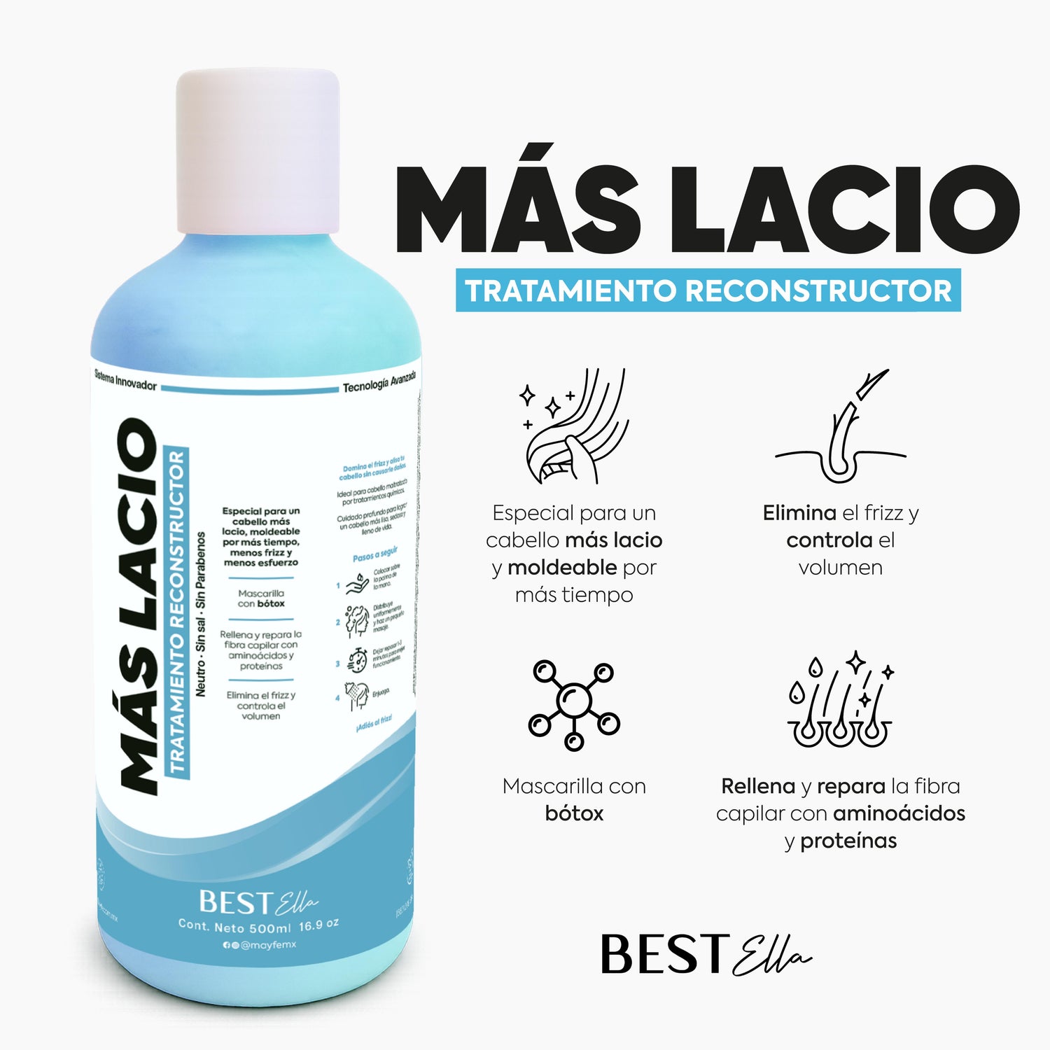 Mascarilla Bótox (Para cabello Lacio)