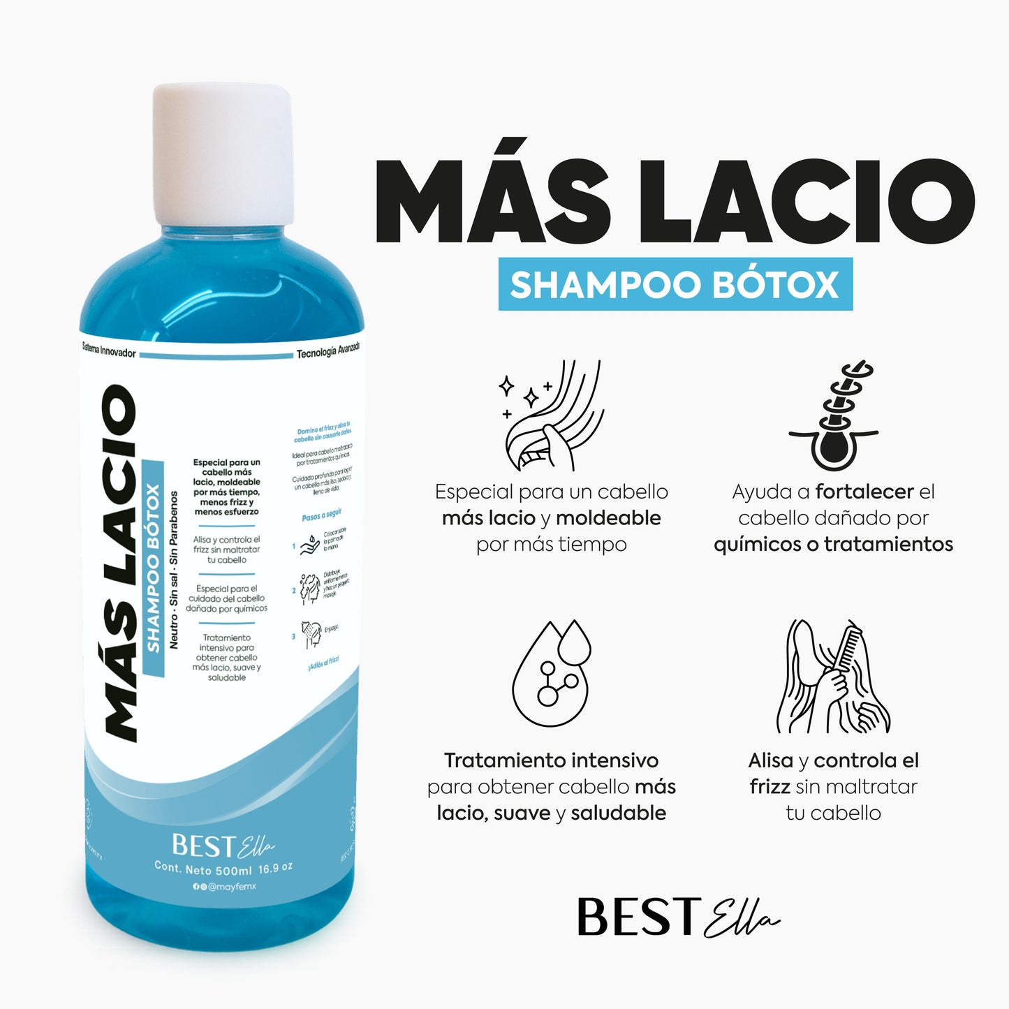 Más Lacio Combo (para cabello Lacio)