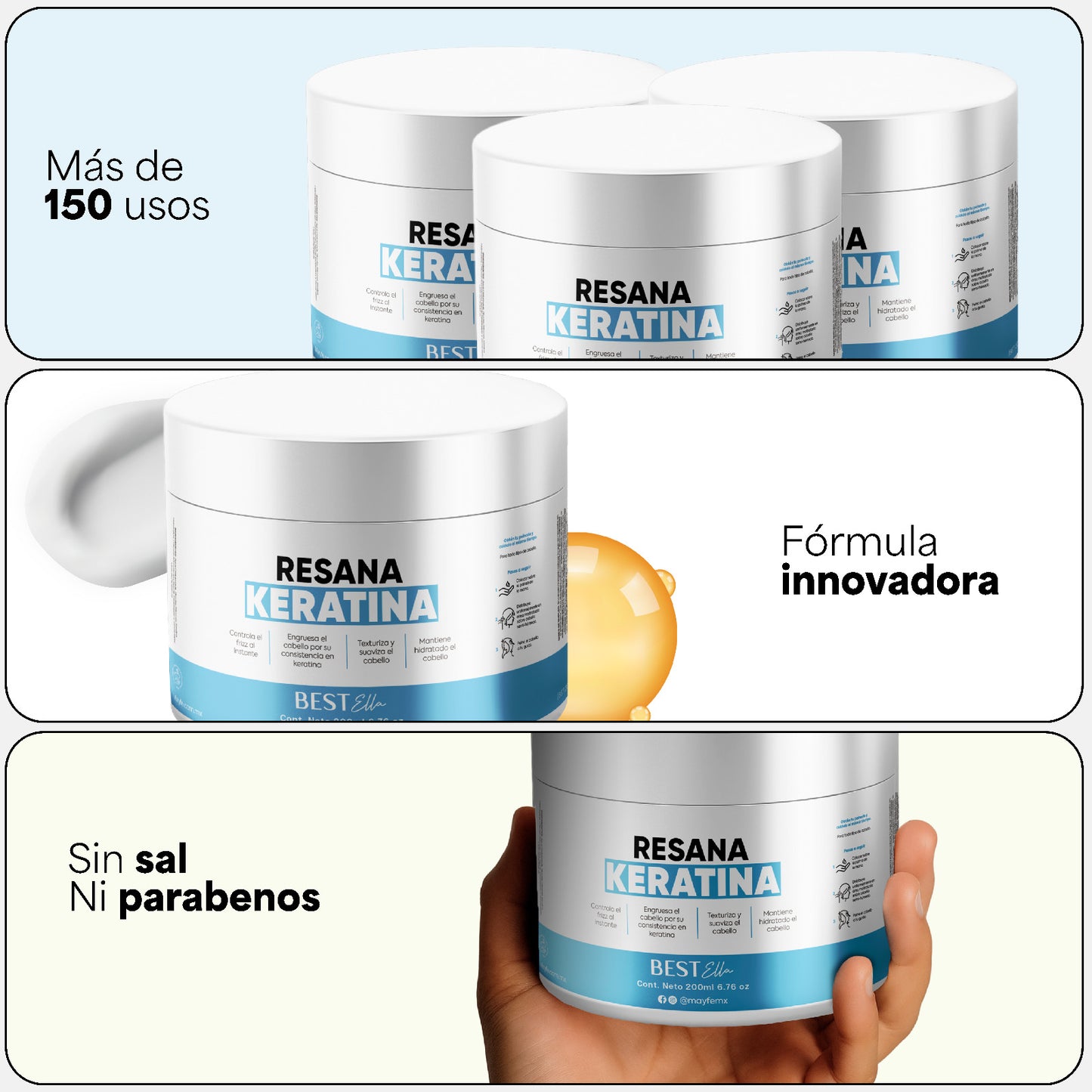 Resana Keratina (Super reestructurante)