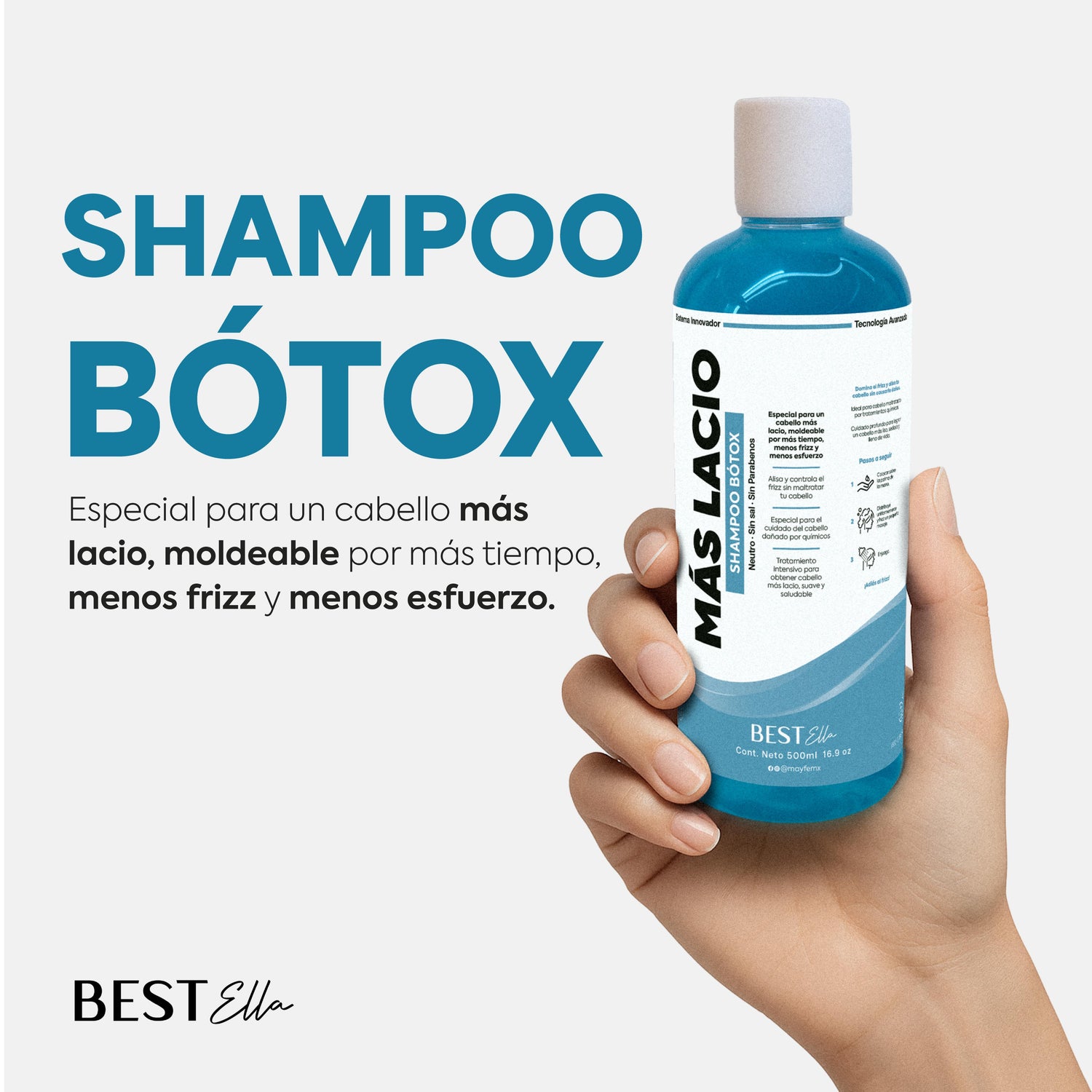 Shampoo Bótox (Para cabello Lacio)