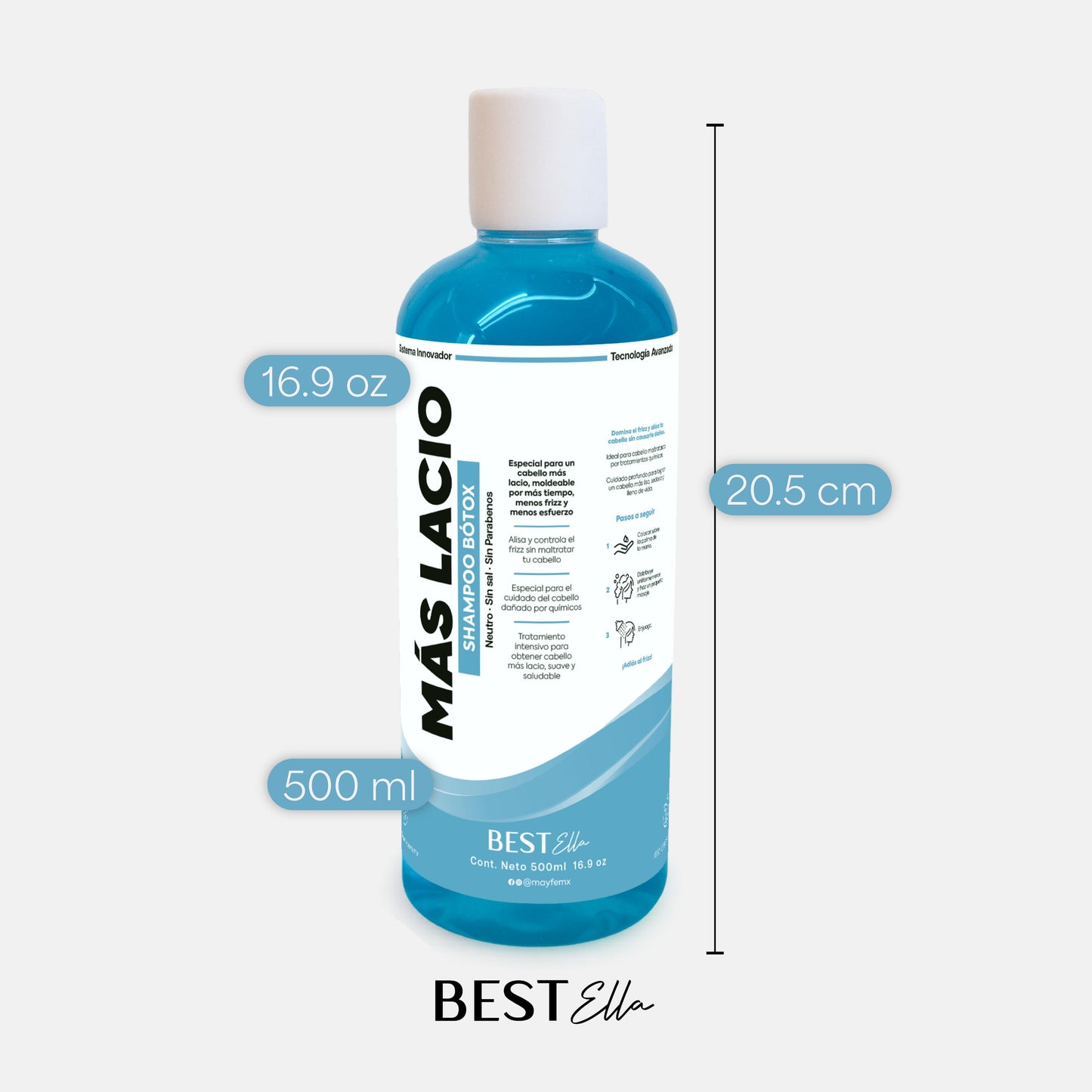 Shampoo Bótox (Para cabello Lacio)