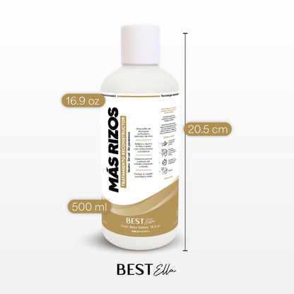 Mascarilla Keratina y Almendras (Para cabello Rizado)