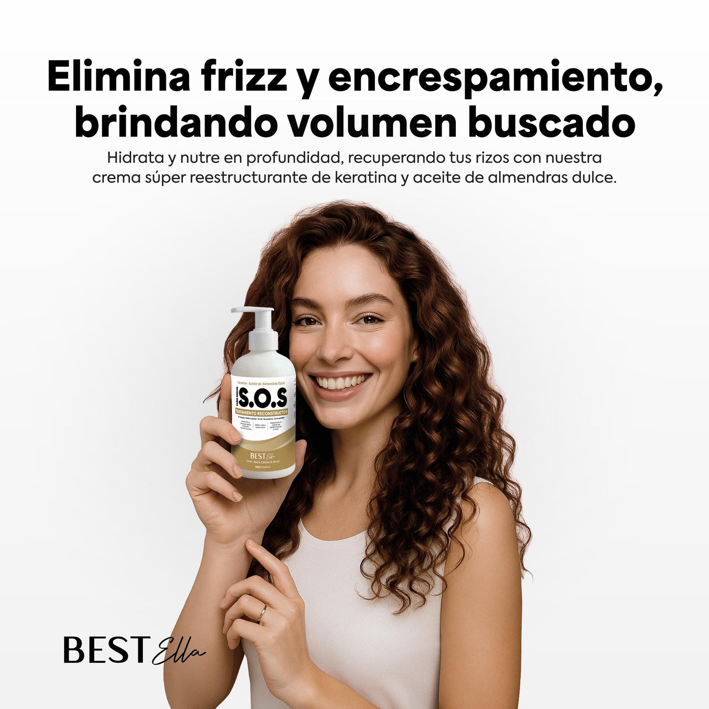 Reestructurante Más Rizos Para peinar