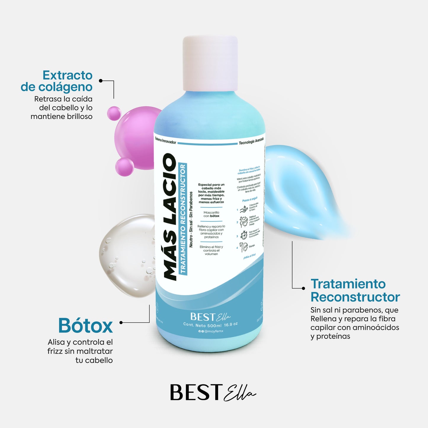 Mascarilla Bótox (Para cabello Lacio)