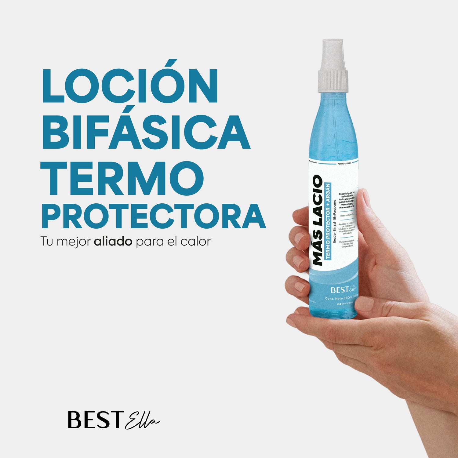 Termo-protector Dual Argán (Para cabello Lacio)
