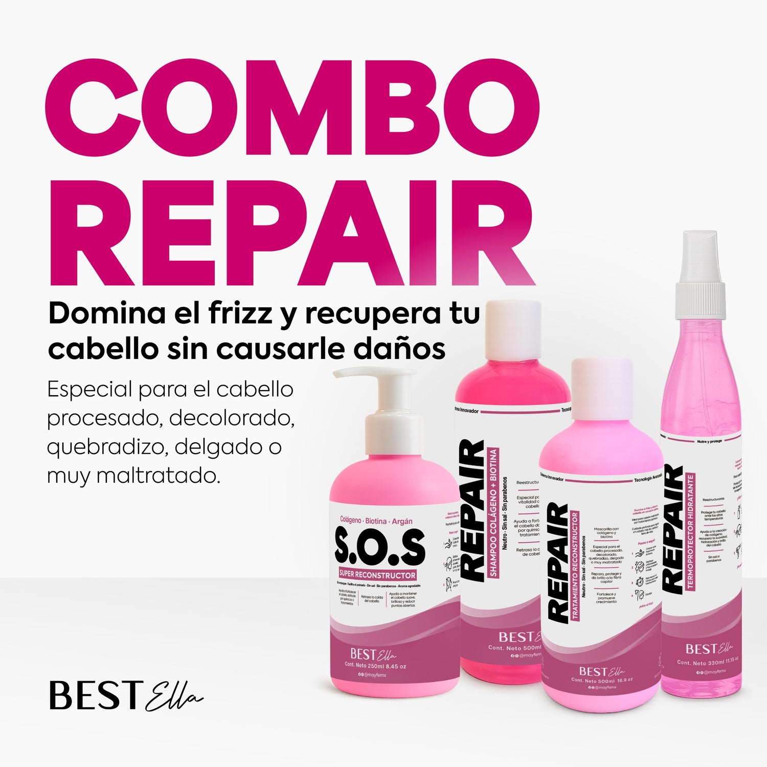Repair Combo (para cabello muy maltratado)