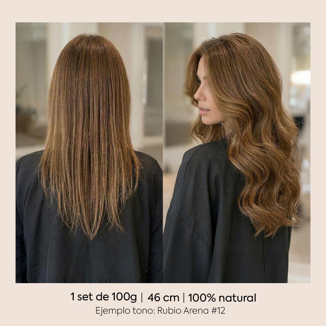 Extensión Clip 100g Rubio Arena 