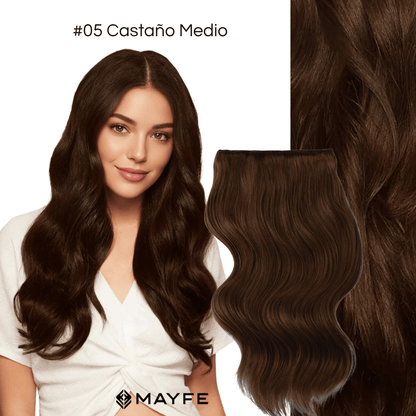 Extensión Clip 100g Castaño Chocolate Claro #05